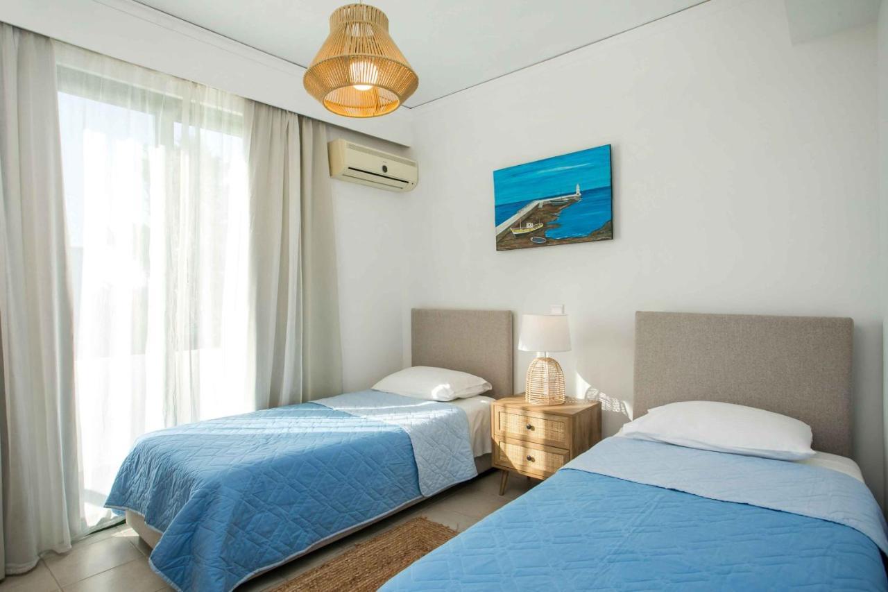 Beachfront Villa Rhodes Seashell Gennadi Eksteriør bilde